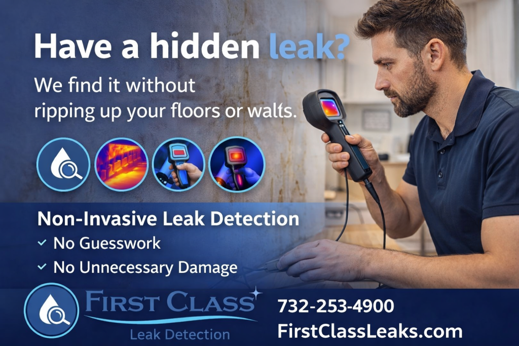 How We Find Leaks Without Tearing Up Your Property