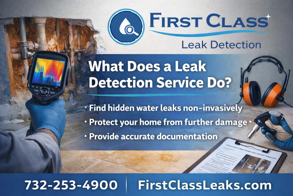 What Does a Leak Detection Service Include?